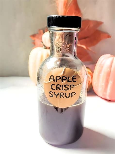 Apple Cinnamon Coffee Syrup Recipe - Simple Recipes and Printables