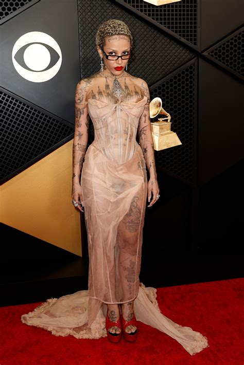 See All the Naked Dresses at the 2024 Grammy Awards
