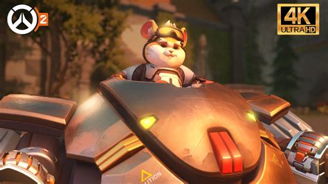 overwatch  wrecking ball gameplay  epic settings youtube