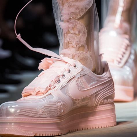 mode une collection de sneakers nike imaginee par une ia