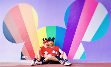 Magic Kingdom Park: a gay couple exploring Walt Disney World
