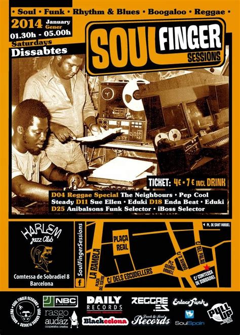Enlace Funk recomienda: Soul Finger Sessions. Todos los sábados en ...