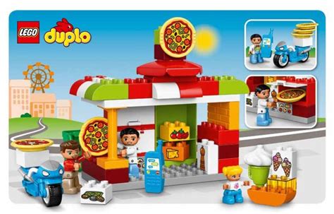 LEGO® Anleitung anzeigen 10834 Pizzeria - LEGO Bauanleitungen und Katalog