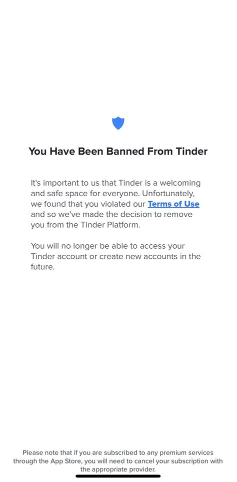 Guys why did I get banned from tinder? There’s literally no reason I