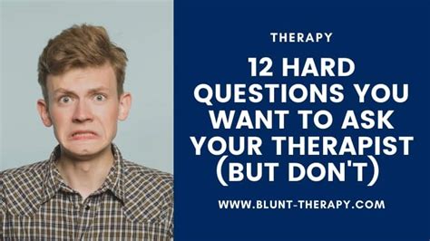 12 Hard Questions You Want To Ask Your Therapist (But Don't)