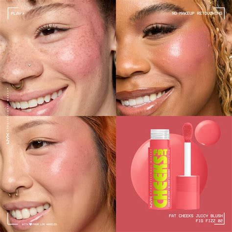 NYX Pro Makeup Fat Cheeks Juicy Plump Blush Fig Fizz 8ml Moçambique