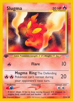 Slugma Pokémon Card Value & Price | PokemonCardValue