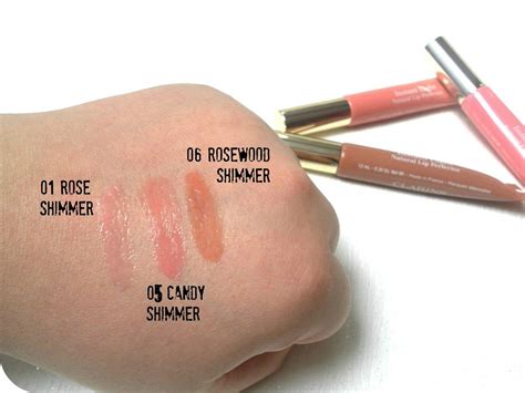 Clarins lip perfector in 05 Candy Shimmer and Rose Shimmer | Rose ...