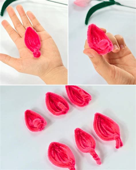 pipe cleaner flowers easy 9