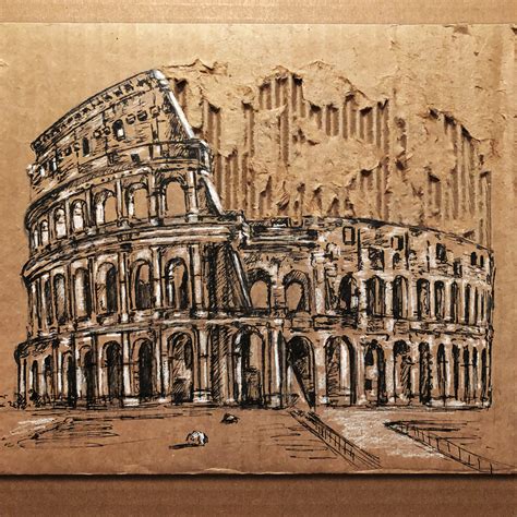 Cardboard Art - Doodlers Anonymous