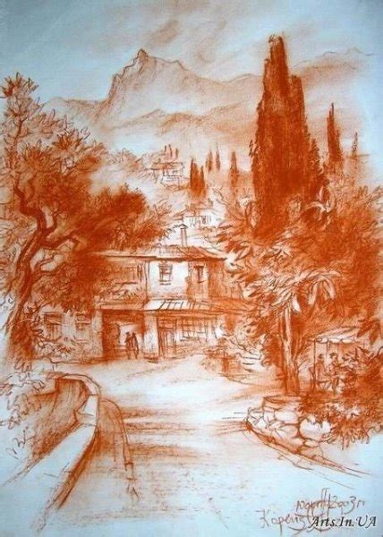 Рисунки сангиной (50 фото)