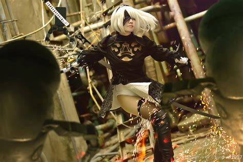 NieR:Automata 2B Cosplay by AzukiTzeng on DeviantArt