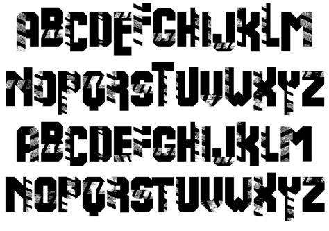 warning font  imagex fontriver