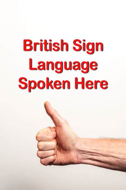 british sign language stock  pictures royalty  images
