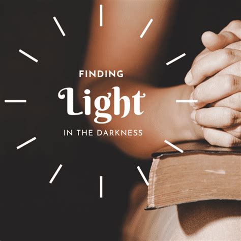 finding light   darkness