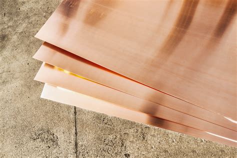 lamiera rame grezza sp mm  metal semilavorati metallici