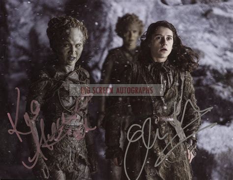 Ellie Kendrick & Kae Alexander | Big Screen Autographs