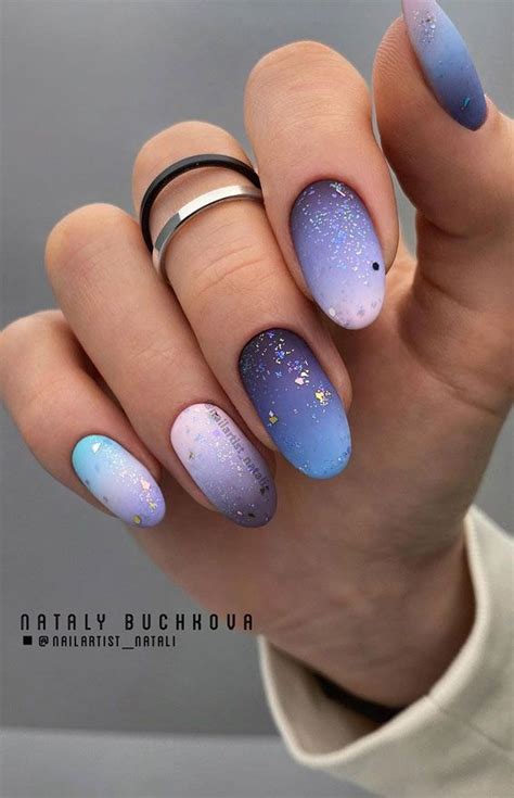 Gorgeous Nail Designs to Celebrate the Season : Ombre Indigo Nail ...