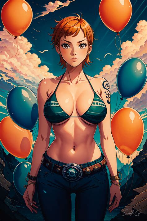 Nami - One Piece by Dantegonist on DeviantArt