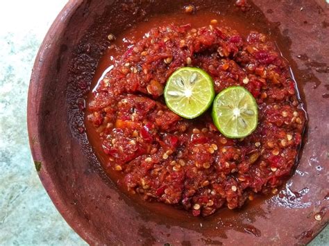 sambal khas jawa tengah sambal cabuk wonogiri hingga brambang asem