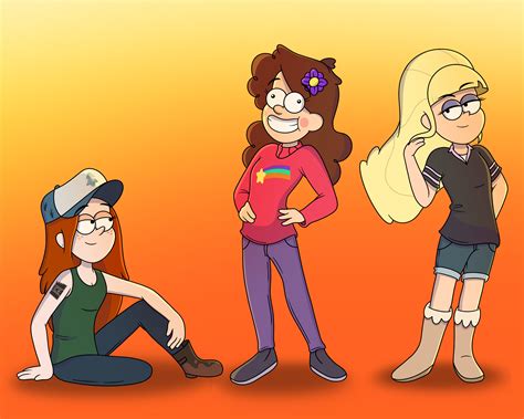 The Girls of Gravity Falls by HiyaItsJake on DeviantArt