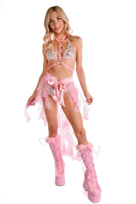 FULL OUTFIT - Barbie’s Dream Costume 4pc Rave clothes,rave outfits,edc