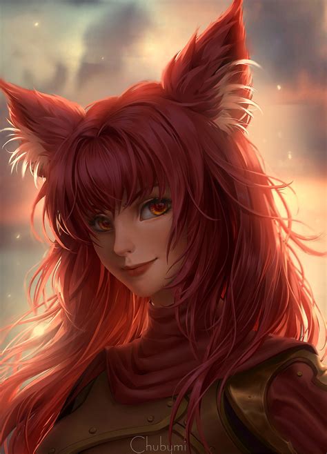 Anime Kitsune Girl