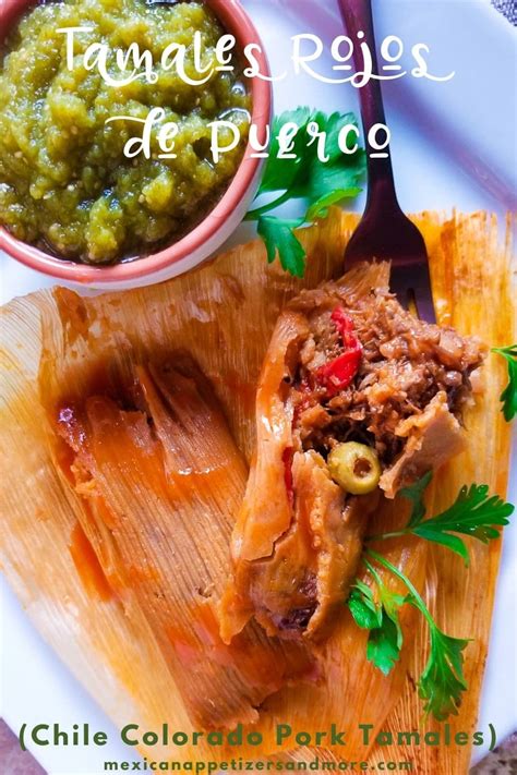 Tamales Rojos de Puerco (Chile Colorado Pork Tamales) | Recipe ...