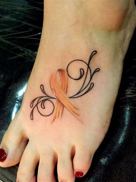 uterine cancer ribbon tattoo - treevancouver