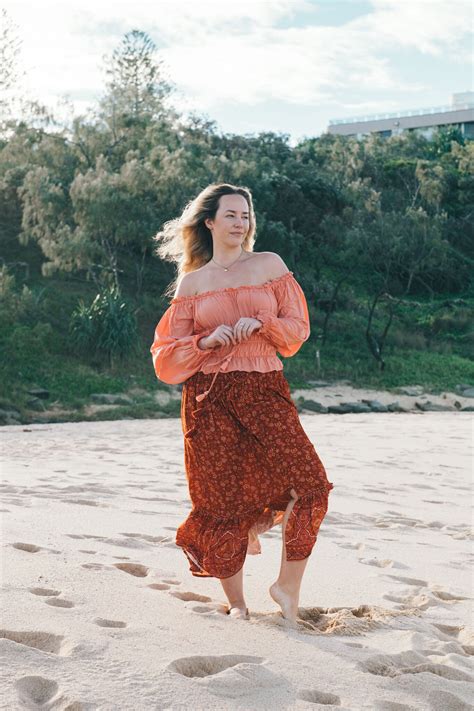 SKIRT HS160P126 NAOMI MAXI SAVANNA - Naked Gypsy