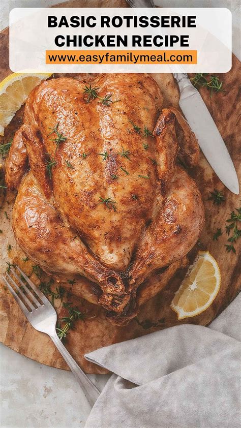 easy recipe rotisserie chicken