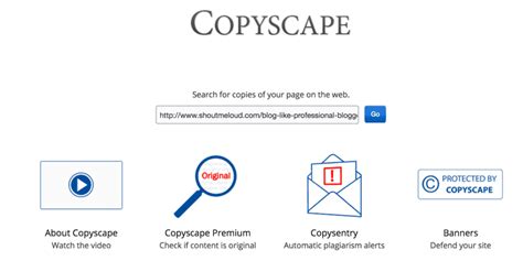 CopyScape Plagiarism Detection Software Checks Content Originality