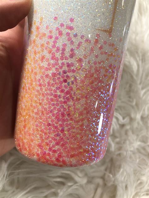 Flamingo Customizable Glitter Stainless Steel 20oz Skinny | Etsy