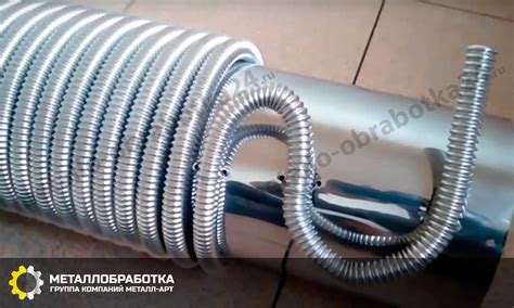 Гибкие трубы для водоснабжения из нержавейки и отопления на заказ в ...
