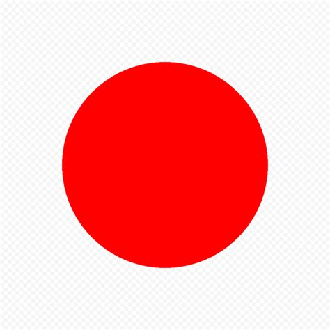 Red Dot Circle Icon Transparent Background | Citypng