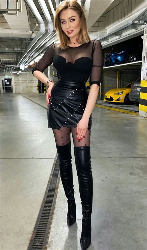 Pin by marc on leather dress | Sexy leather outfits, Fashion, Sexy outfits