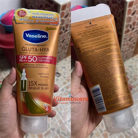 Jual [READY] VASELINE GLUTA-HYA SERUM LOTION ORIGINAL THAILAND ...