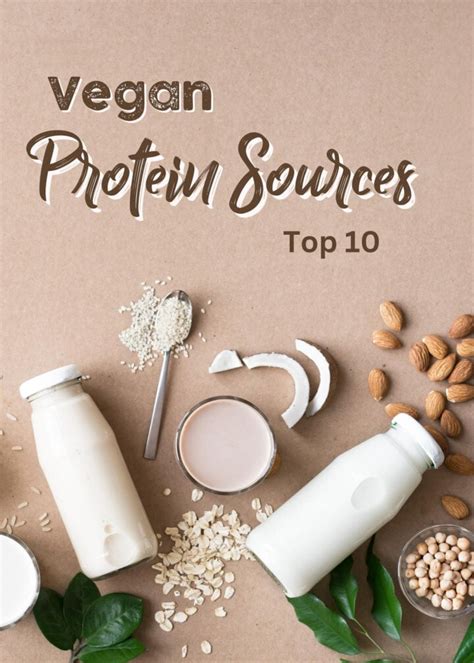 Vegan Protein Sources - 10 Best High Protein Foods - Bianca Zapatka | Recipes