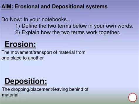 PPT - Erosion: Deposition: PowerPoint Presentation, free download - ID ...