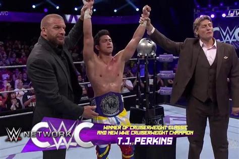 T.J. Perkins wins CWC tournament, crowned new WWE Cruiserweight ...