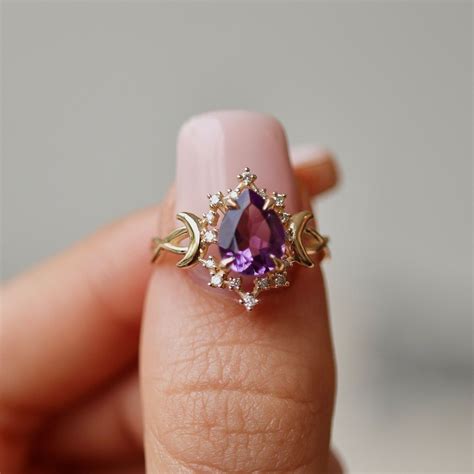 Amethyst engagement rings – Artofit
