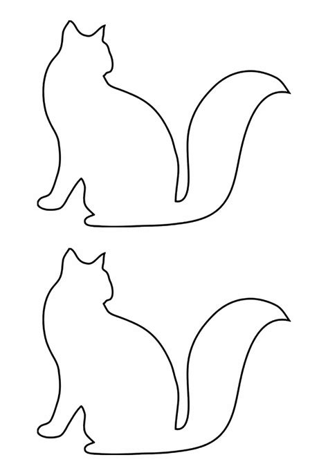 Moldes de Gatos para Imprimir - Pop Lembrancinhas