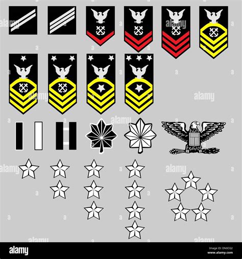 US Navy rank insignia Stock Vector Image & Art - Alamy