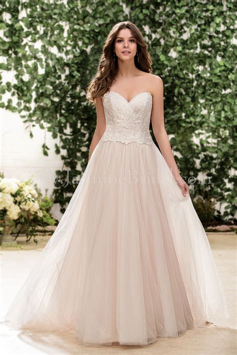 beige wedding dresses 2