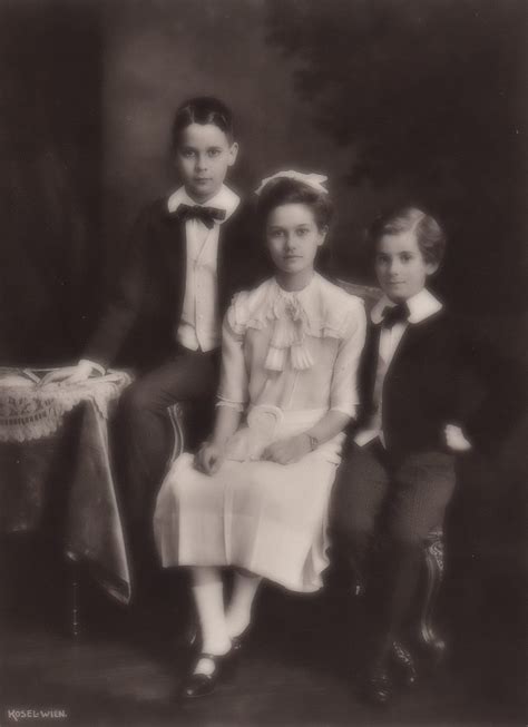 The three kids of Archduke Franz Ferdinand... - Post Tenebras, Lux