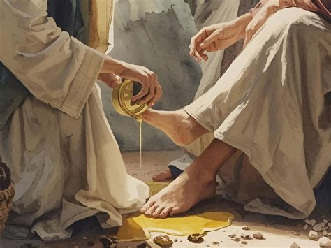 A Mulher Que Lavou Os Pés De Jesus - A pecadora que ungiu os pés de Jesus: a mulher do vaso de alabastro ...