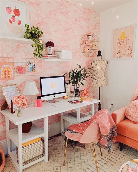 Work From Home Office Inspo @thetinyherbivore | Work office decor, Home ...