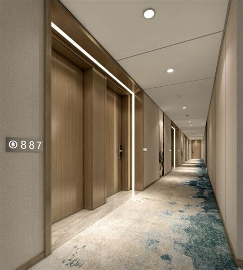 Lighting example | Corridor design, Hotel corridor, Hotel interior design