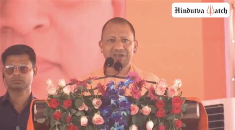 yogi adityanath delivers communal speech  muslims  amroha