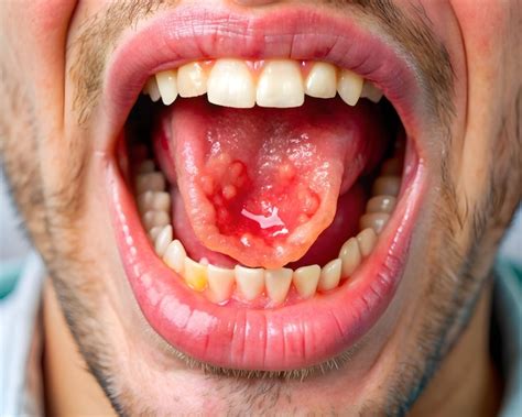 Aphthous stomatitis mouth treatment | Premium AI-generated image